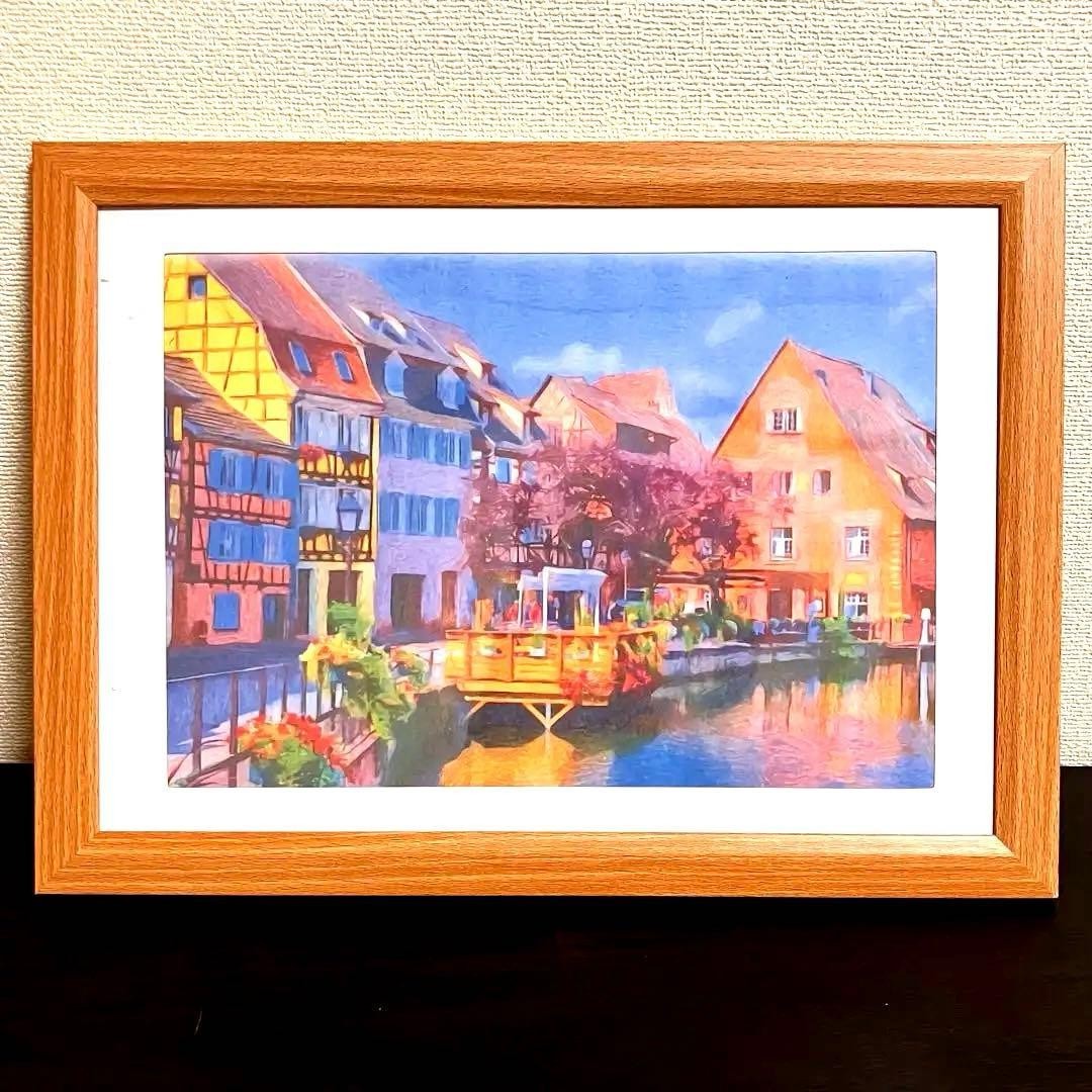 Ghibli Art 15: Colmar from Howl's Moving Castle (framed artwork)