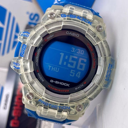 adidas x G-SHOCK GBD-100 Digital Watch Blue Bluetooth Rare Unused