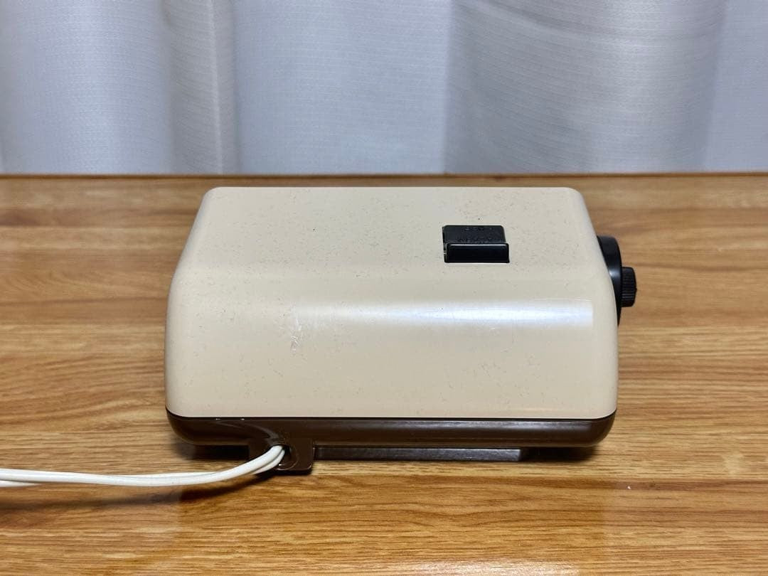 CITIZEN Hi-Leaf Curtis Flip Clock 5RD025 Beige/Brown Retro Alarm F/S US/UK/CA