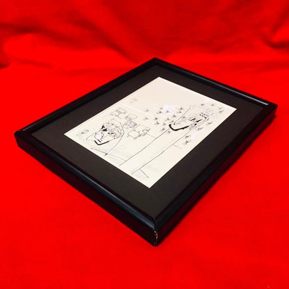 Original Hand-Drawn Artwork by Hisanori Iwamoto Garo Illustration Framed Artwork