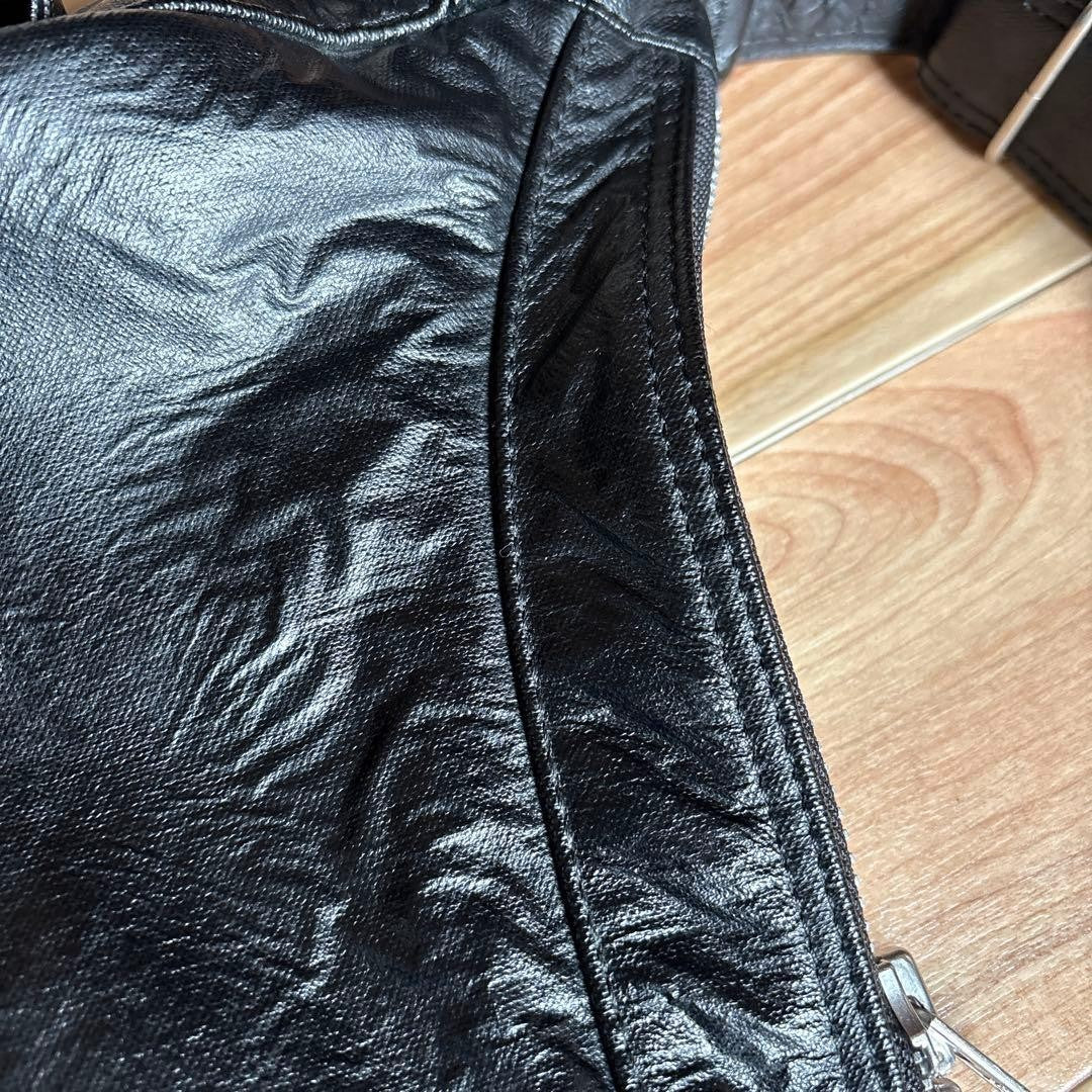 PORTER Freestyle Shoulder Bag Body Bag Black Crescent Moon Yoshida Kaban