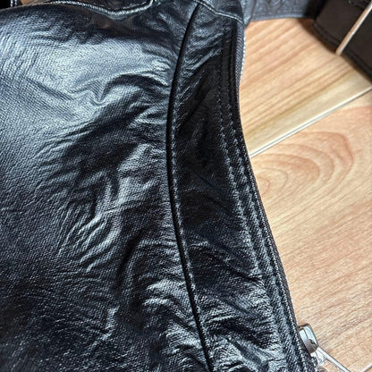 PORTER Freestyle Shoulder Bag Body Bag Black Crescent Moon Yoshida Kaban