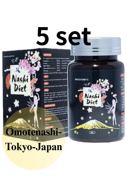 NASHI Deto fitness dets health care Suppliments 30tablets Set of 5
