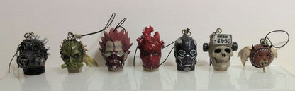 Head Mascot Collection vol 1 7set Keychain Dorohedoro Figure Strap Rare Japan