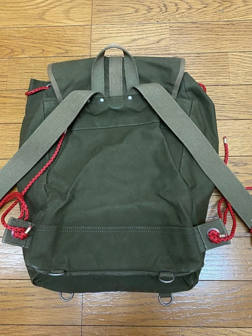 Ichizawa Hanpu Rare Backpack Shinzaburo Canvas Rucksack From Japan