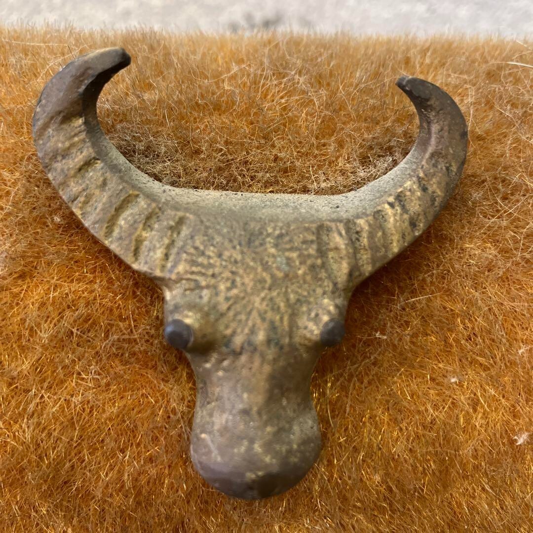 Water buffalo horn ornament, interior decoration, cloth decoration