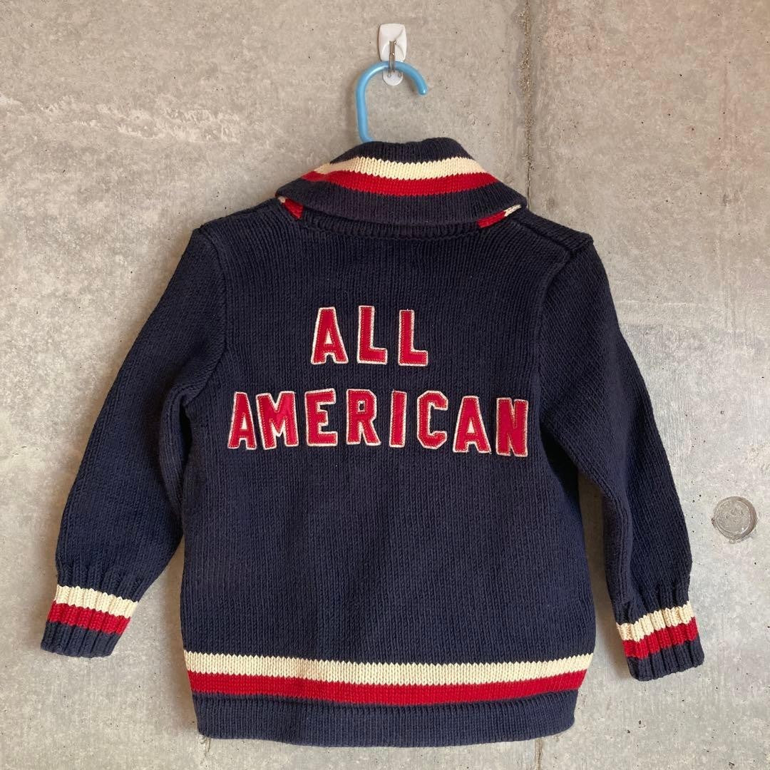 Ralph Lauren Polo Shawl Collar Cardigan Babyweight 90 Vintage Rare Edition