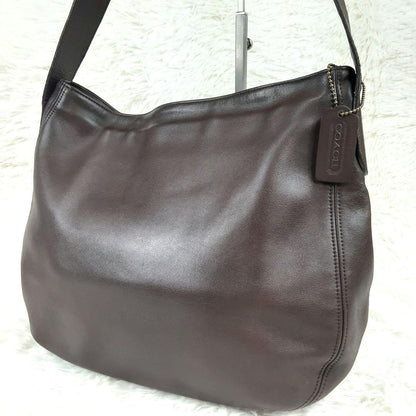 Extremely Rare Made In USA Old Coach 4161 Shoulder Bag Dark Brown Vintage