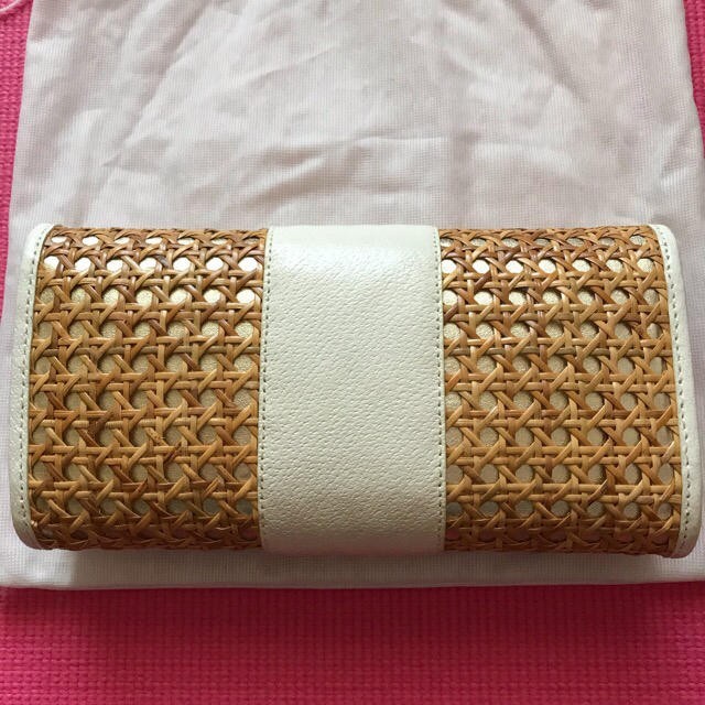 Kate Spade Clutch Bag Shoulder Bag Beige