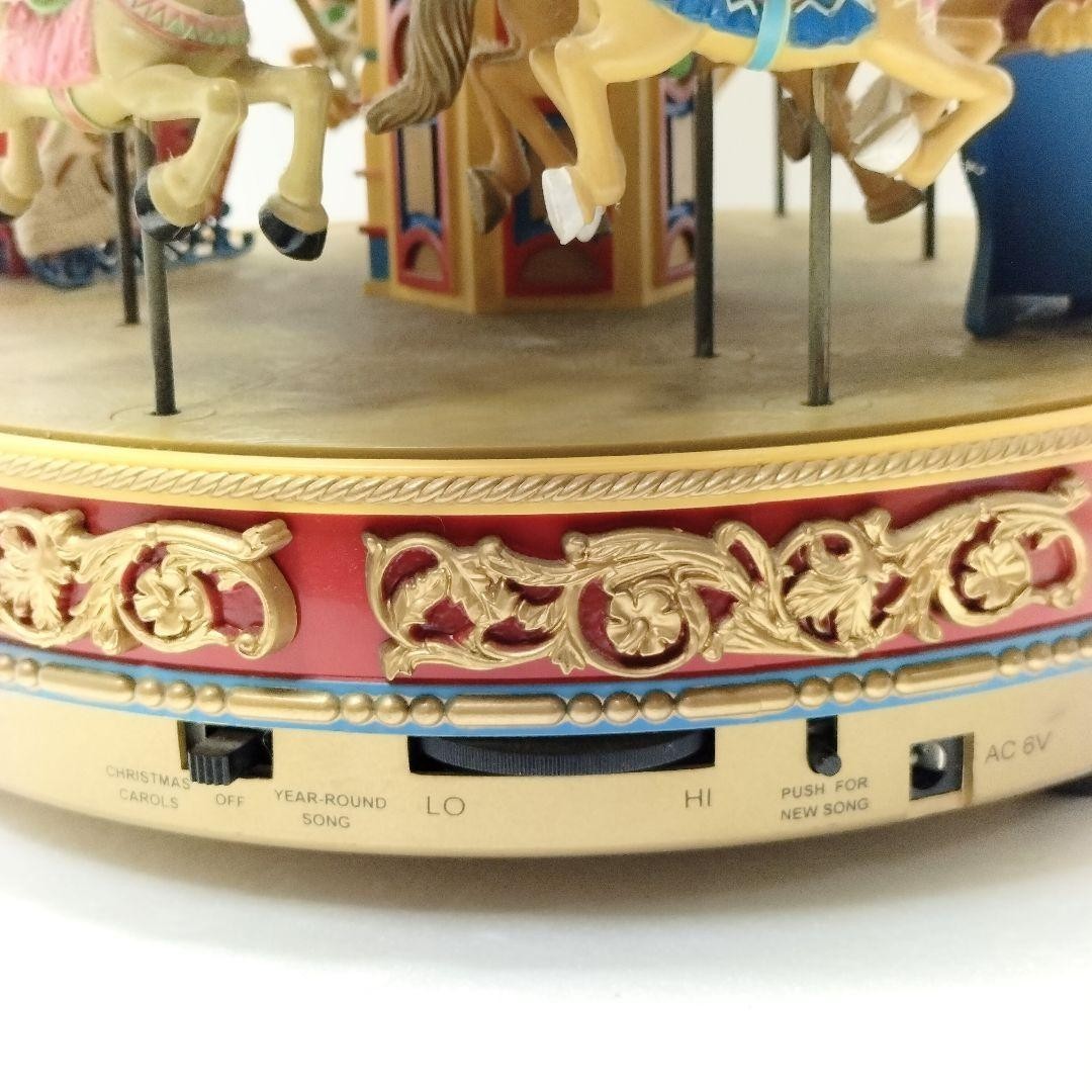 A Mickey Holiday Carousel Disney Merry-Go-Round Vintage