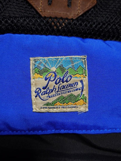 Polo Ralph Lauren Mountain Crossbody Bag Belt Bag Waist Bag Blue x Red Used