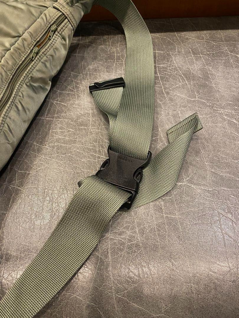 PORTER Tanker Waist Shoulder Body Bag Rare Sage Green from japan USED