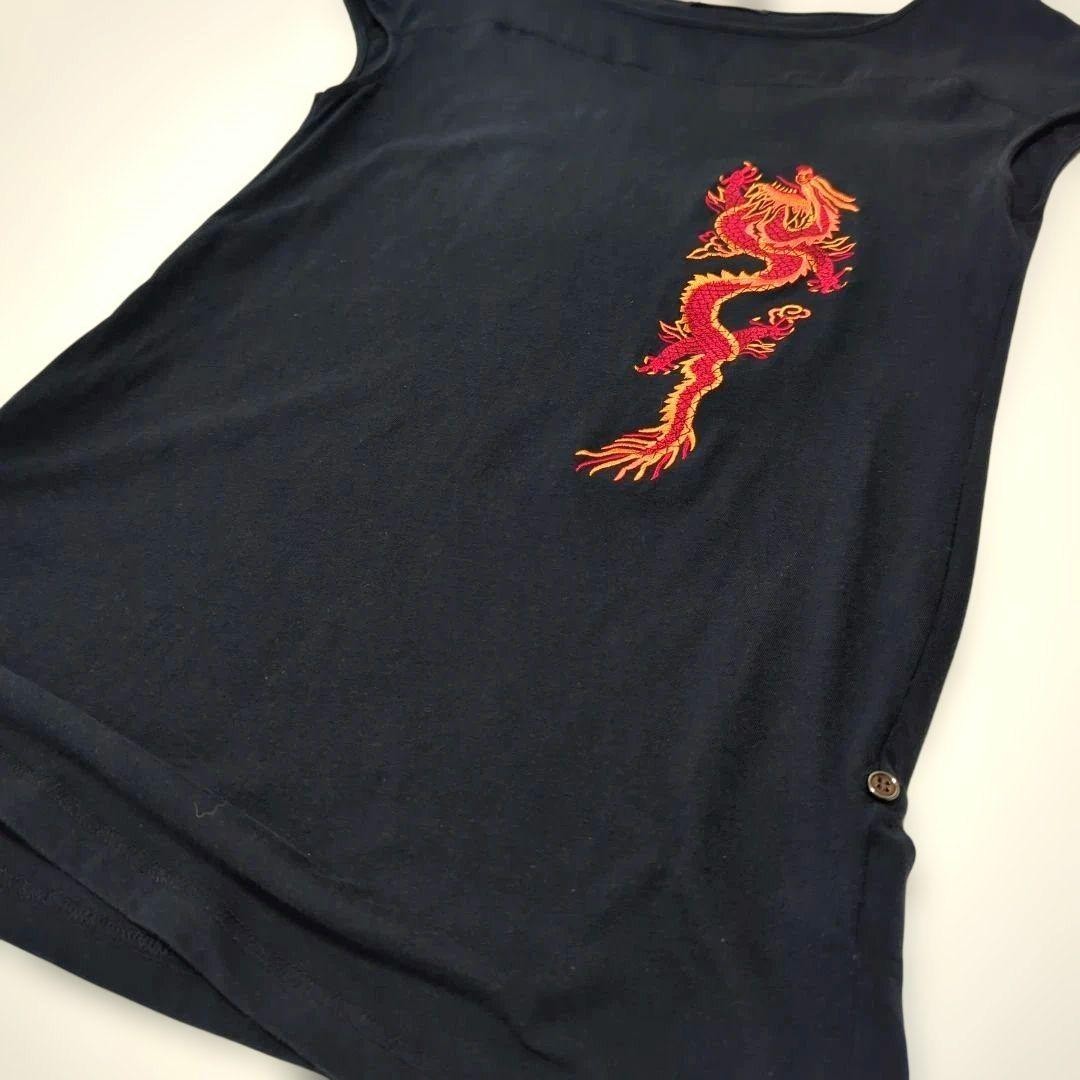 VIVIENNE TAM Red Embroidery Made in Japan Good Condition Size 0