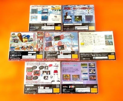 [Showa Retro Game Set] Sega Saturn Software, Various Genres
