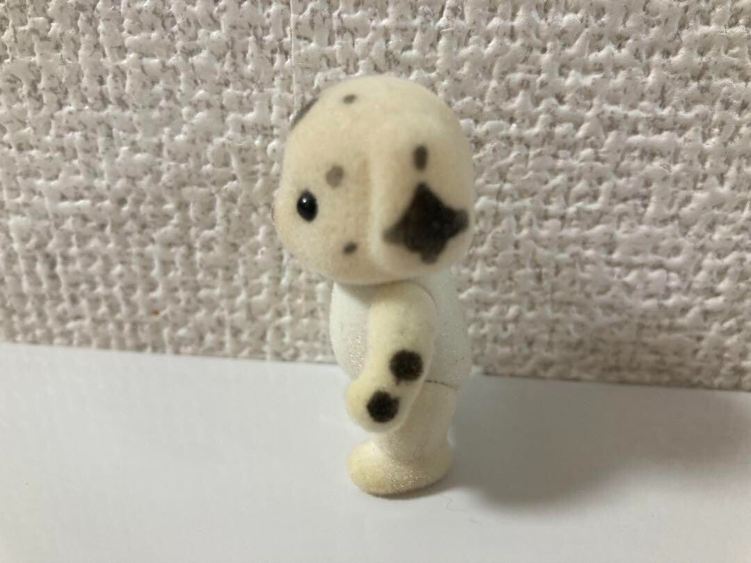 Sylvanian Families Dalmatian Baby Doll Discontinued Blue Rare