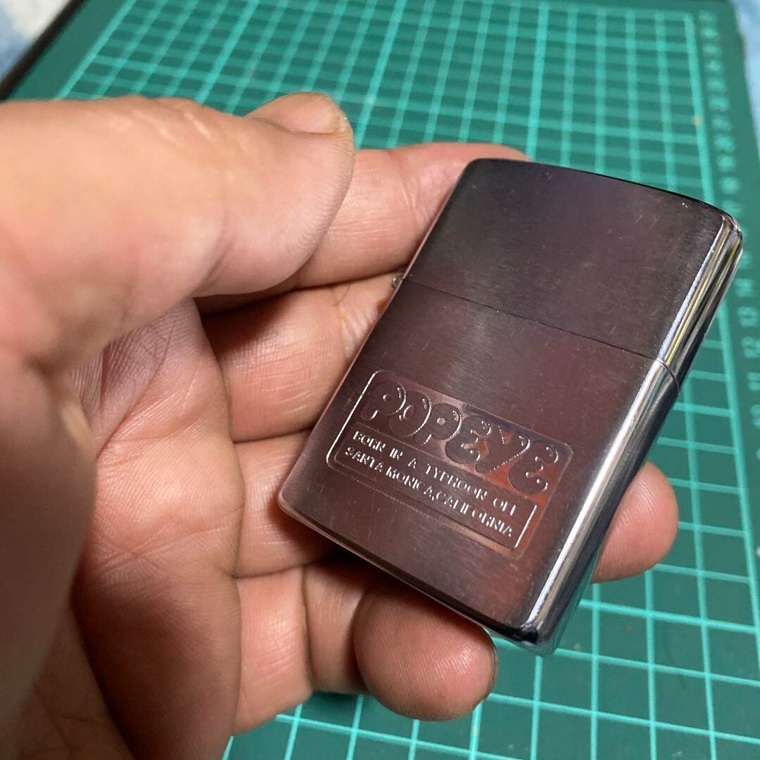 Zippo Lighter 14 Out Of Print Rare Popeye Magazine House