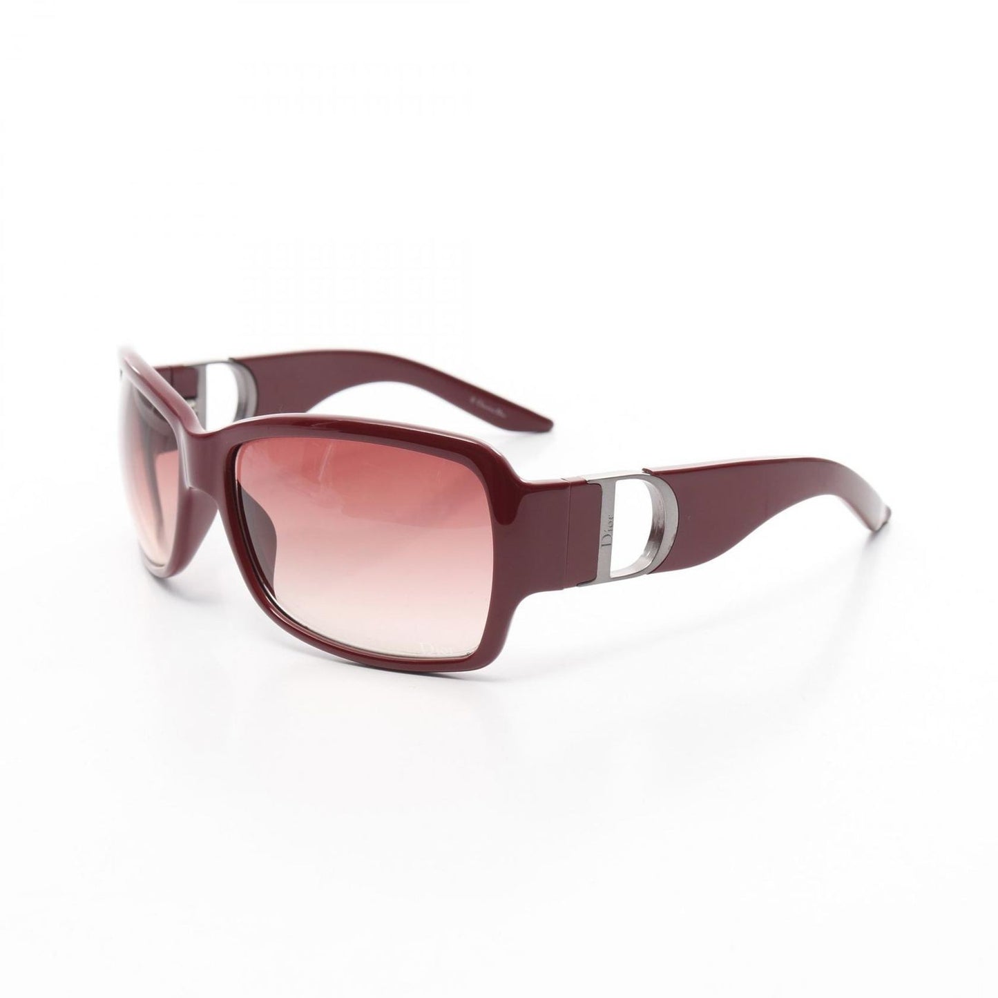 Christian Dior DIOR DAY1 Sunglasses Eyewear Plastic Bordeaux Used Women