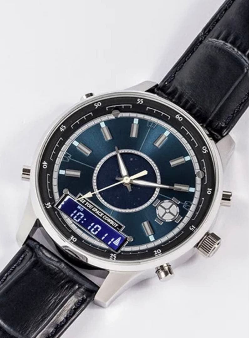 Super Groupies Cowboy Bebop Spike Model Watch Used Backlight 4 Modes Rare Jap