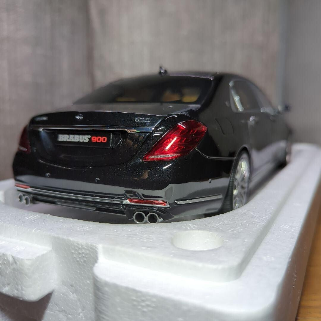 Mercedes 1/18 Scale BRABUS900 Maybach S-CLASS Black minicar F/S