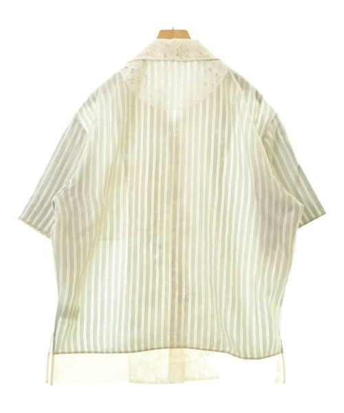 Simone Rocha Casual Shirts Beige(Lace) L 2200616581025