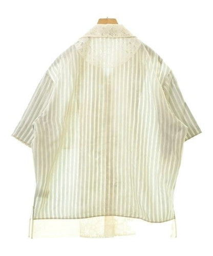 Simone Rocha Casual Shirts Beige(Lace) L 2200616581025
