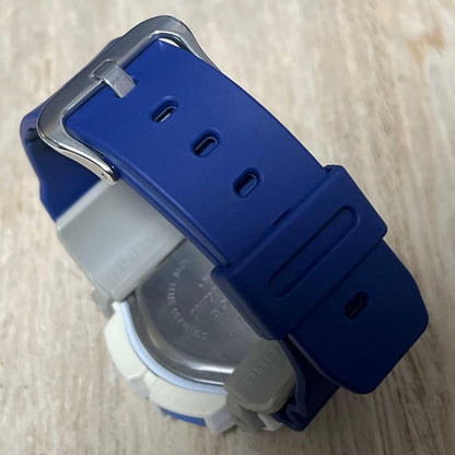Casio G-Shock Dw-9500 Quartz Digital Wristwatch White Blue Vintage Used Japan