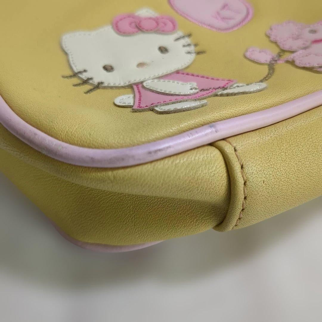 Hello Kitty Vintage Handbag Rare Used Cotton Canvas Bag