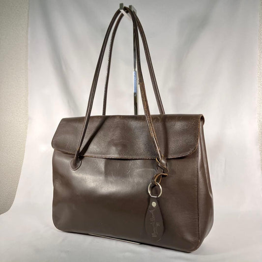 Margaret Howell Genuine Leather Tote Bag Women Rare Model LImited Edition VHTF P