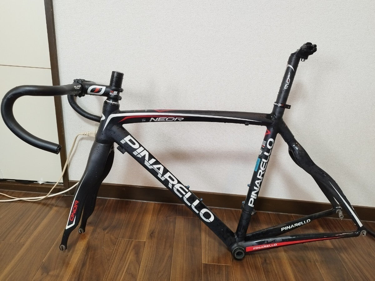 PINARELLO NEOR 2015 Freme Set Carbon Road Frame Uncut Steerer 50cm