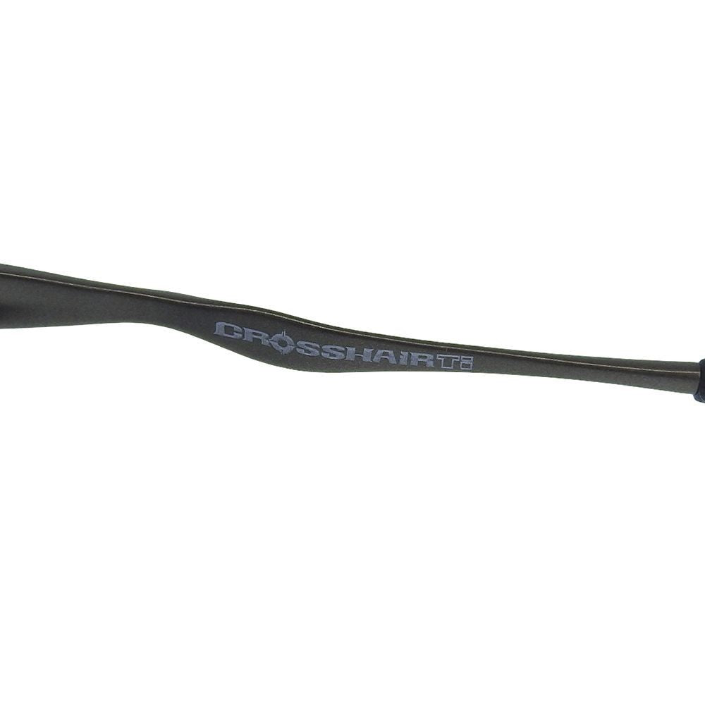 Oakley Currentitem Crosshair Oo6014-02 Hybridge Fit Sunglasses Polarized Lens