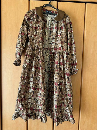 Metamorphose Temps De Fille Lolita Dress Heavenly Garden Bear Brown