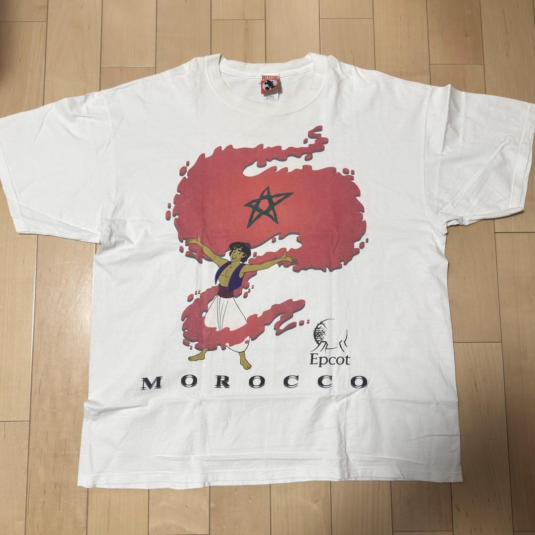 Disney Aladdin T Shirt Epcot Morocco Pavilion Vintage Rare Collector XL