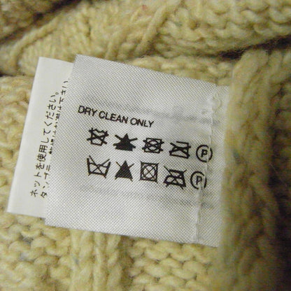 Howlin' By Morrison Knit Cardigan Beige M 100% Wool Ireland 2010s