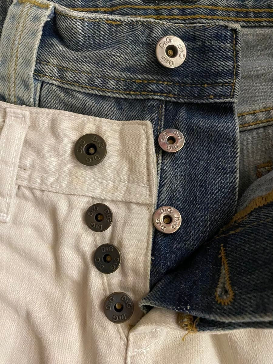 DOLCE&GABBANA Mens Vintage Distressed Denim Jeans Size 32 Italy Designer