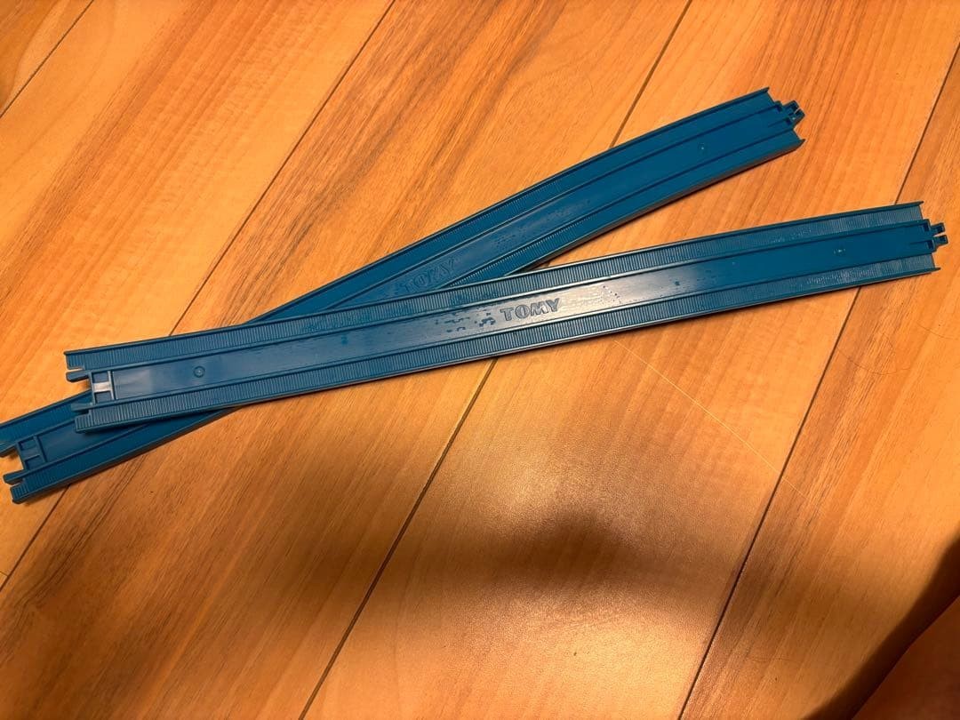 Tomy Thomas Plarail Rail Set Vintage Lot Blue Tracks 100 Pieces Complete