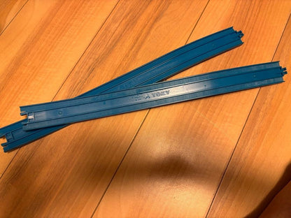 Tomy Thomas Plarail Rail Set Vintage Lot Blue Tracks 100 Pieces Complete