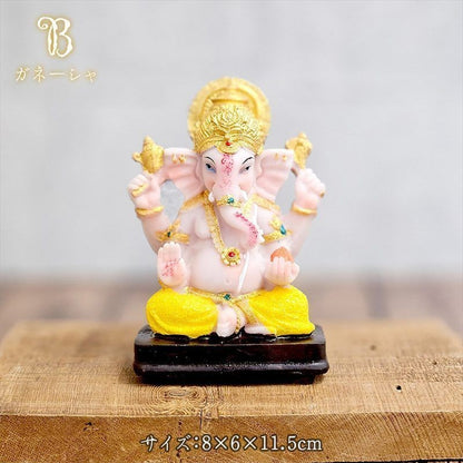 Color Ganesha Figurine Object Interior Buddha Statue Figure Goddess Lakshmi