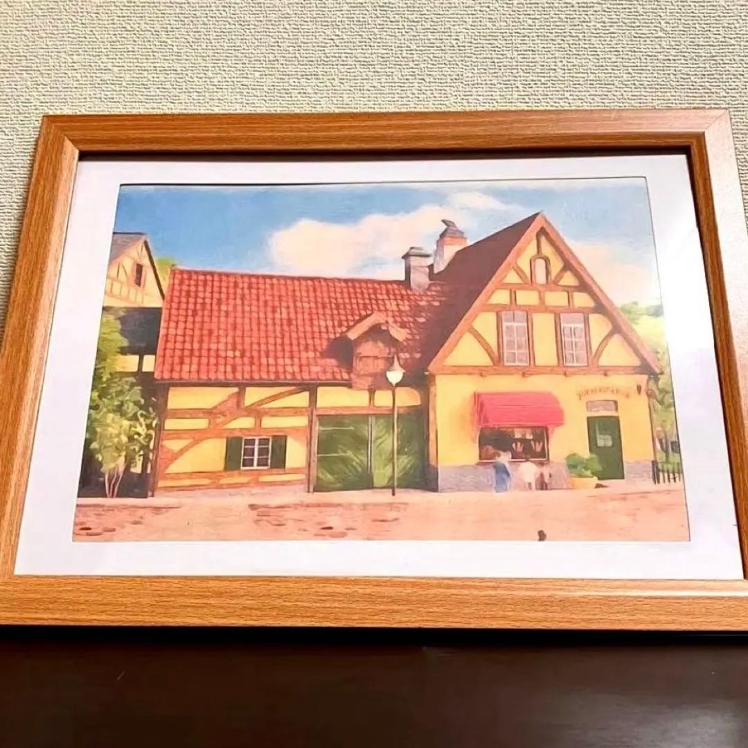 Ghibli Art: "Guchoki Bakery" from Kiki's Delivery Service, 33cm x 24cm