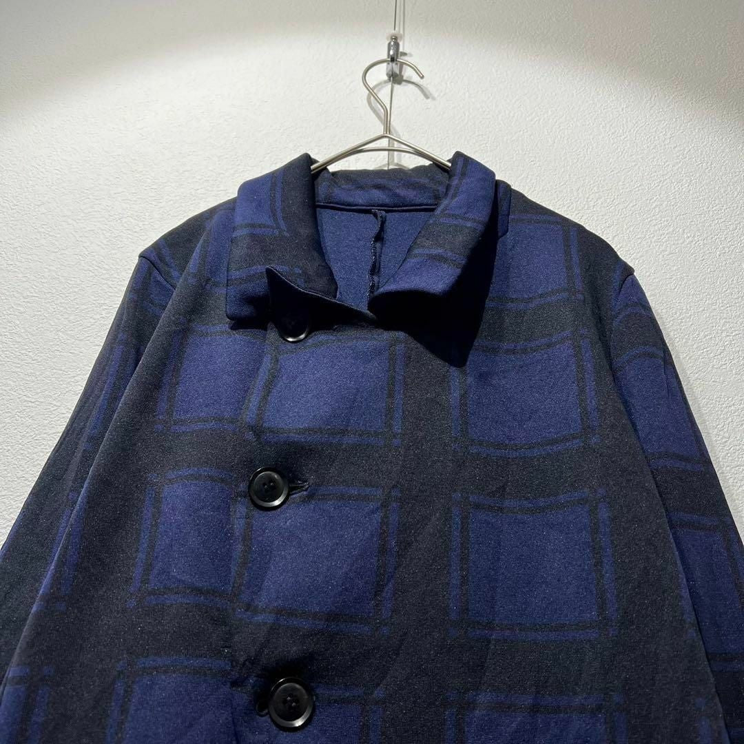 Y's Yohji Yamamoto 90s Blazer Irregular Check Tailored Jacket Shrunken Women's