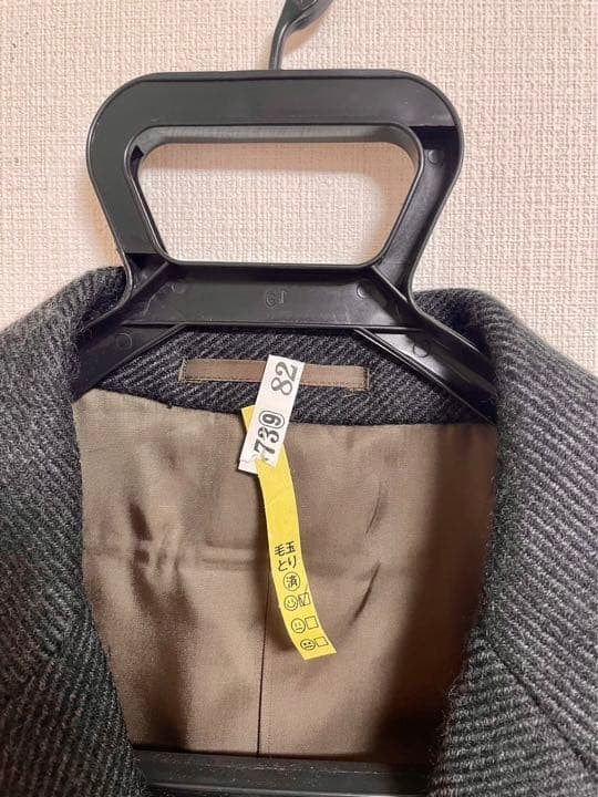 TODD SNYDER TODD SNYDER Chester Coat Wool Dark Gray Men's Size M