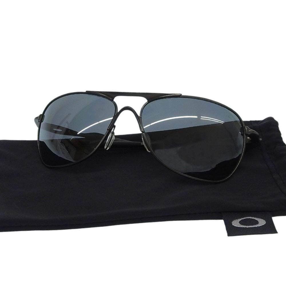 Oakley Currentitem Crosshair Oo6014-02 Hybridge Fit Sunglasses Polarized Lens