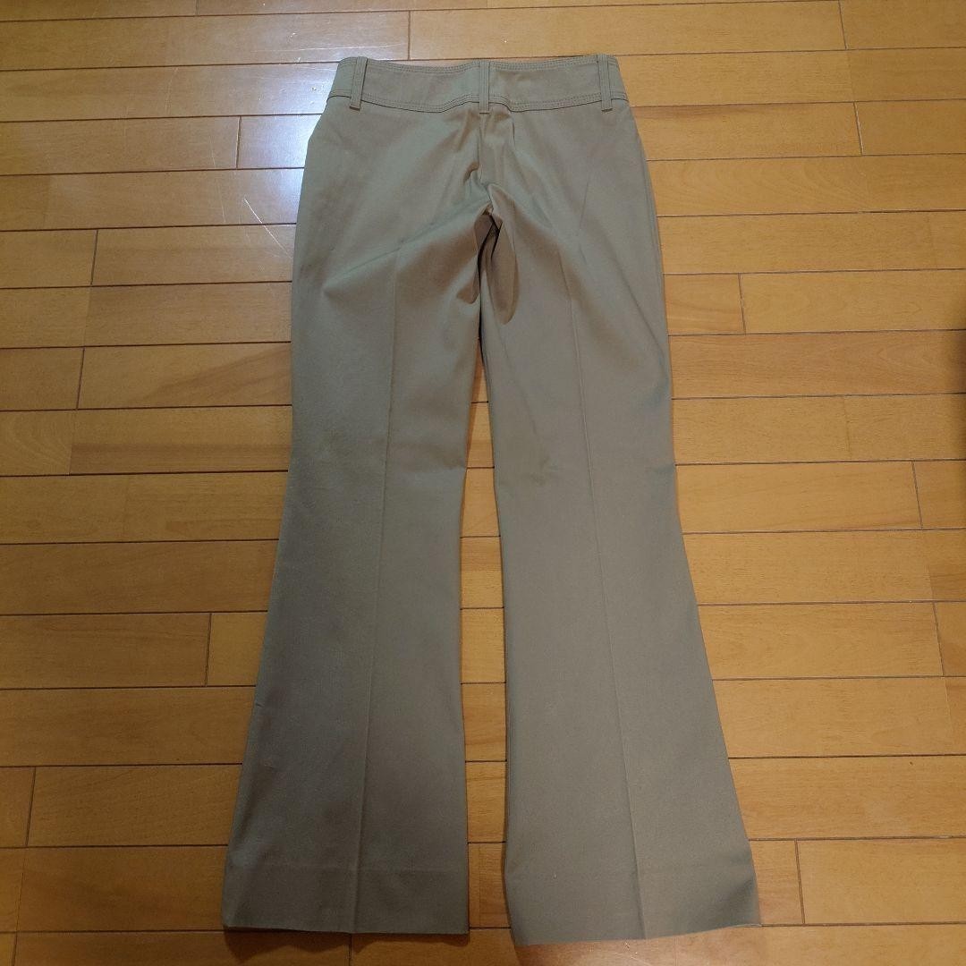 GUCCI beige flare pants F/S from Japan