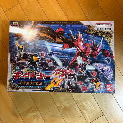 Power Rangers King-Ohger DX King Ohger God Kabuto Set Ohsama Sentai Japan Rare