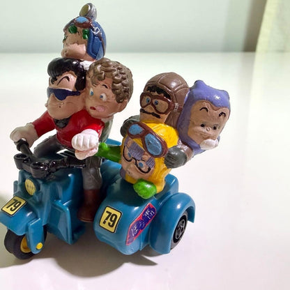 Rare Poppy Dr. Slump Arale-chan Penguin illage Pullback Car
