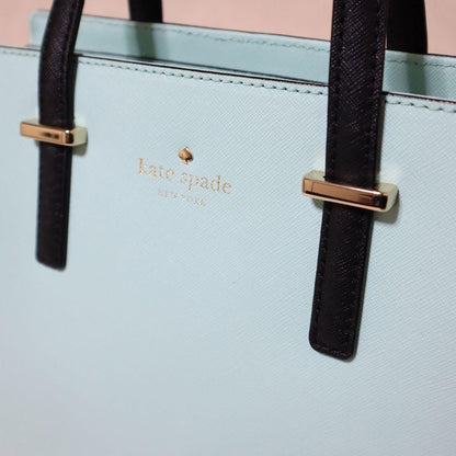 Kate Spade 2-way handbag Shoulder bag Black Blue