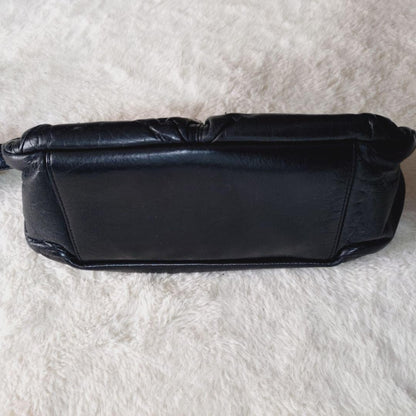 Tsumori Chisato Clasp Shoulder Bag Black 10.2 inches