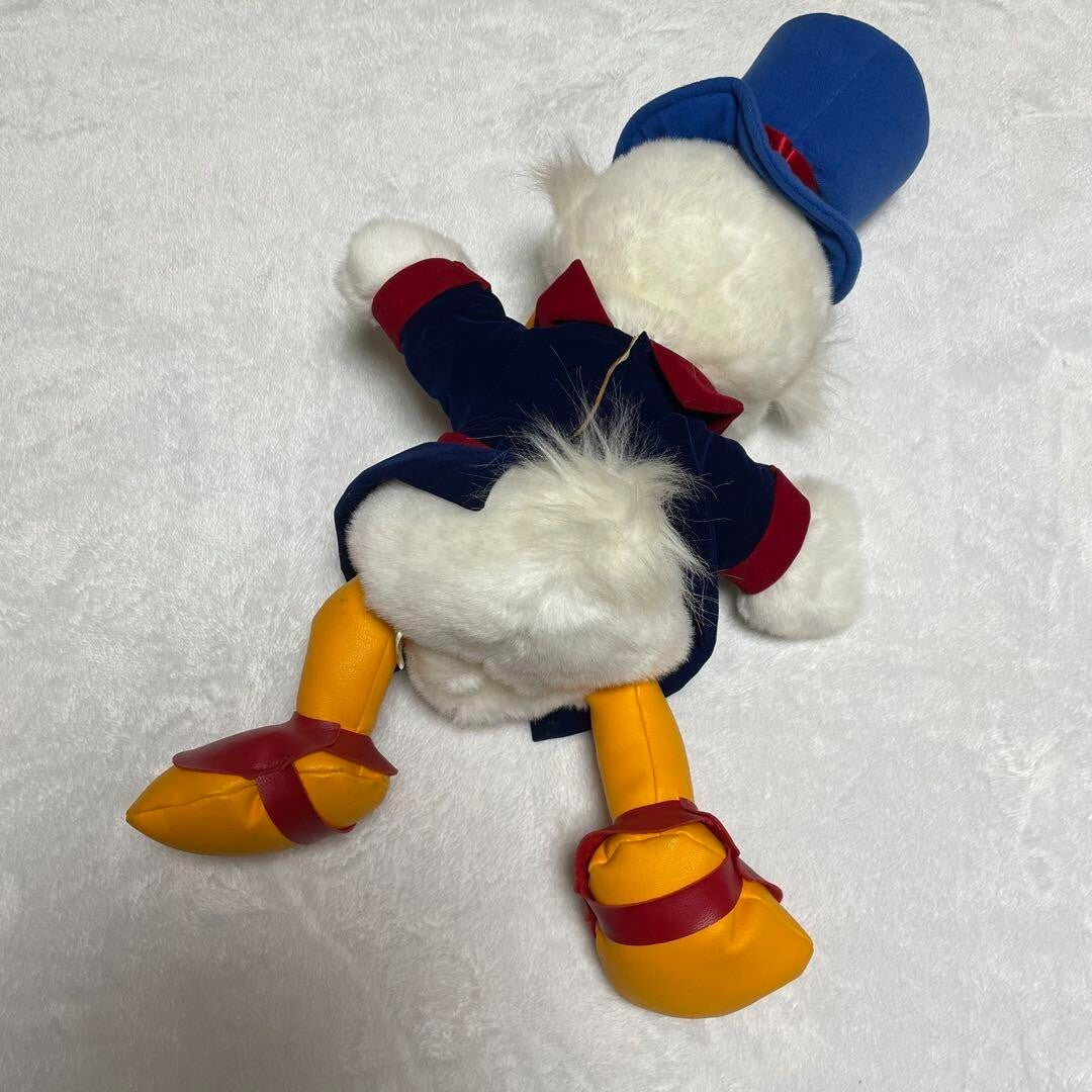 Nakajima Scrooge Mcduck Plush Puppet Vintage JPN Limited Edition Rare Model Toy