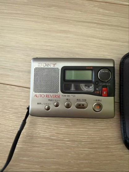 Sony Portable Cassette Player, Excellent Condition, Auto Reverse Playback