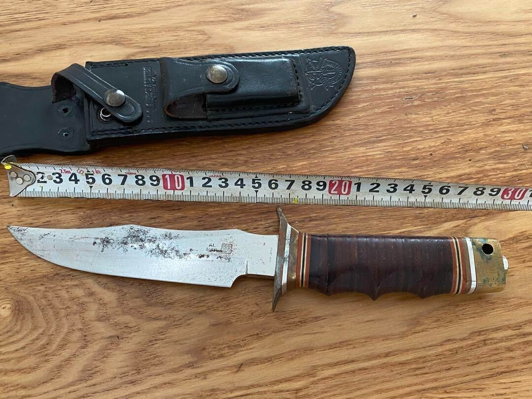 AL MAR80s Vintage Survival Knife MAC-V-SOG Special Force SEKI Made In JAPAN