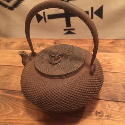 Ryubundo Iron Kettle National Electric Lamp Rare. Showa Retro